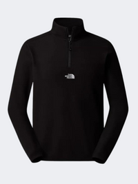The North Face Glacier Embroid Logo Men Skiing Fleece Black