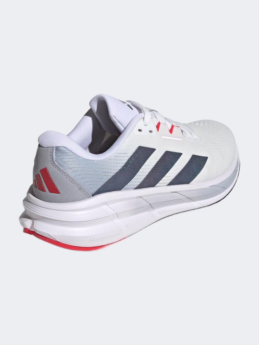 Adidas Questar 3 Men Running Shoes White/Black/Ruby