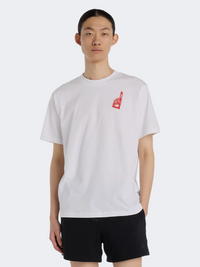 New Balance Stadium Men Lifestyle T-Shirt White