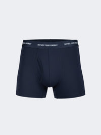Oil&Gaz Cotton Men Underwear Boxer Pack Of 3 Navy