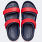 Crocs Crocband Cruiser Kids-Unisex Lifestyle Sandals Navy/Varsity Red