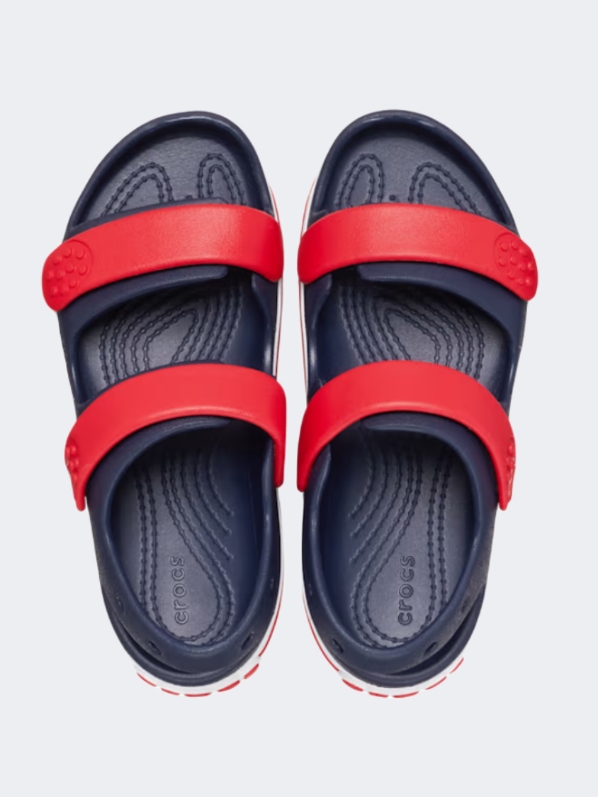 Crocs Crocband Cruiser Kids-Unisex Lifestyle Sandals Navy/Varsity Red