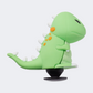 Crocs 3D Dino Unisex Lifestyle Pins Green