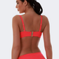 Bluepoint Solids Women Beach Bra Coral