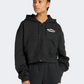 New Balance Linear Heritage Fleece Full Zip Women Lifestyle Hoody Black
