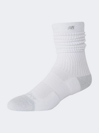 New Balance Active Premium Slouch Crew 1 Pair Women Lifestyle Sock White