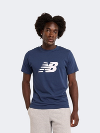 New Balance Graphic V Flying Men Lifestyle T-Shirt Navy Blue