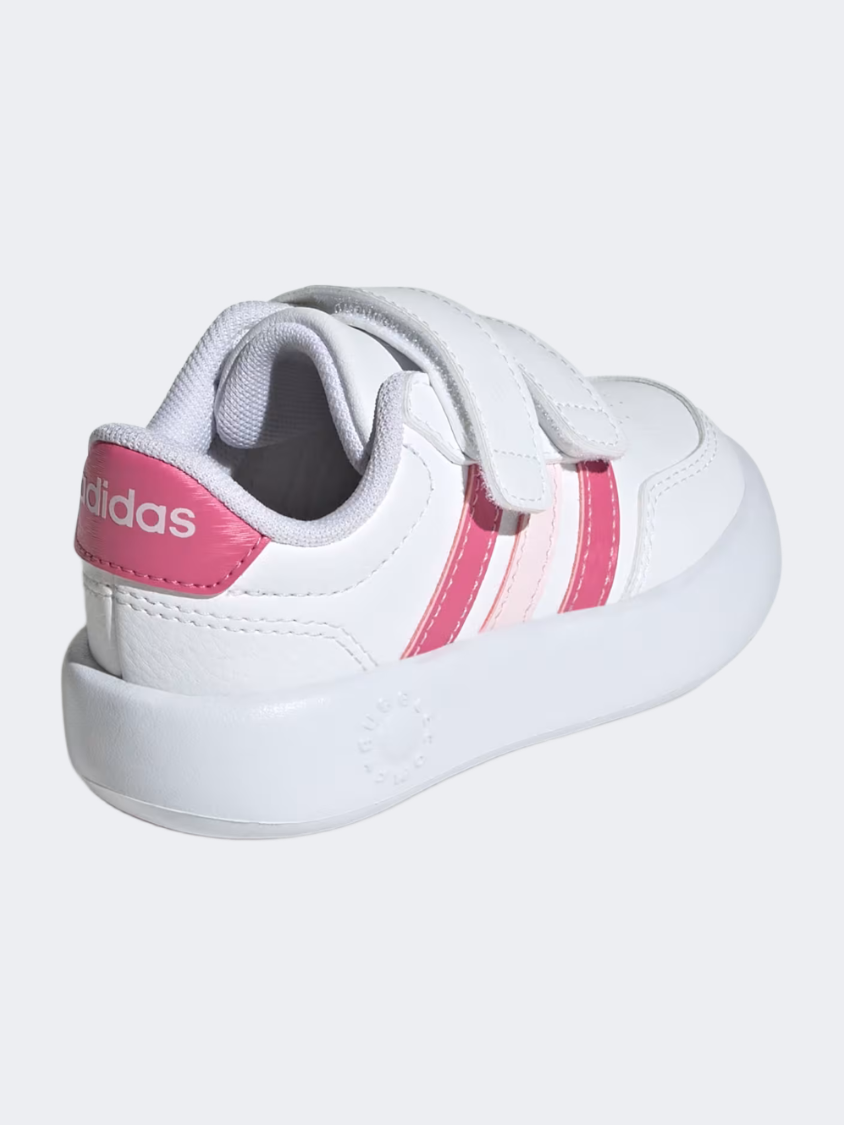 Adidas Breaknet 3.0 Infant-Girls Sportswear Shoes Cloud White/Pink