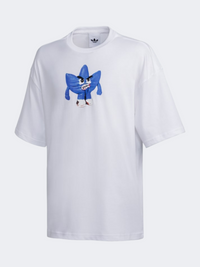 Adidas Clay Trefoil Men Originals T-Shirt White