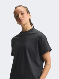 Adidas Soft Lux Women Sportswear Tshirt Black