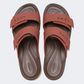 Crocs Brooklyn Cork Buckle Women Lifestyle Slippers Rust