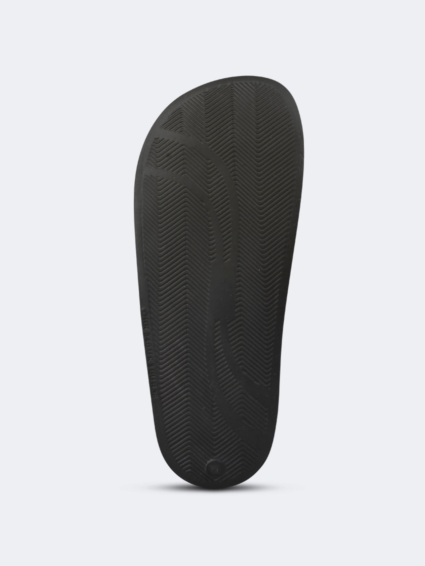 Oil And Gaz Comfy Unisex Beach Slide Black/White