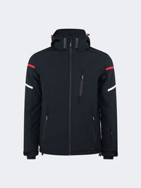 Topten Stylish Men Skiing Jacket Black