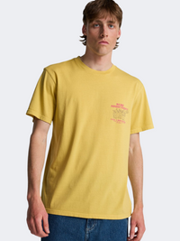 Billabong Message Men Lifestyle T-Shirt Retro Yellow