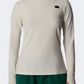 The North Face Turtle Neck Slim Women Lifestyle Long Sleeve White Dune