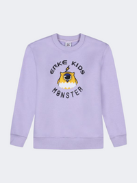 Erke Pullover Girls Lifestyle Sweatshirt Light Purple