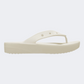 Crocs Classic Platform Women Lifestyle Slide Bone