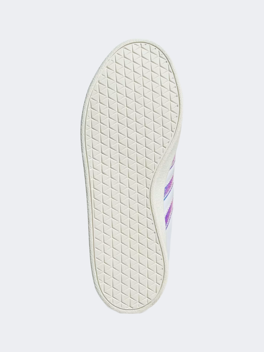 Adidas Vl Court Base Tennis Women Sportswear Shoes White/Orbit Gray