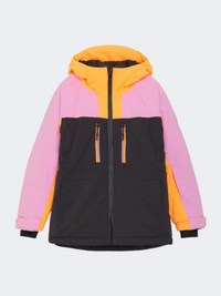 Color Kids All Seams Taped Girls Skiing Jacket Contrast Grey