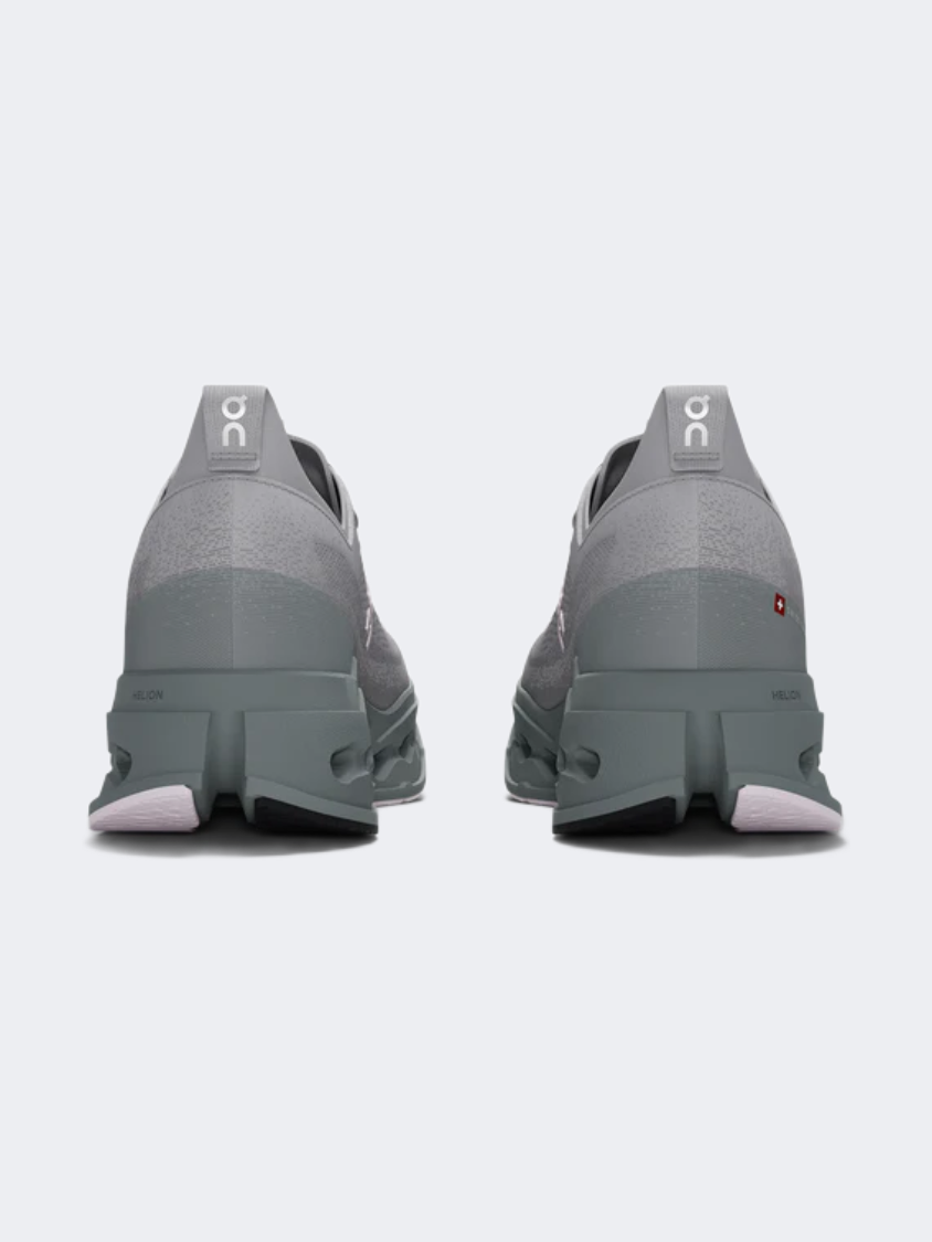 On Cloudsurfer Max 1 Women Running Shoes Alloy/Asphalt