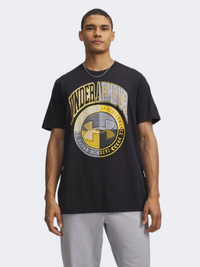 Under Armour Varsity Crest Men Lifestyle T-Shirt Black