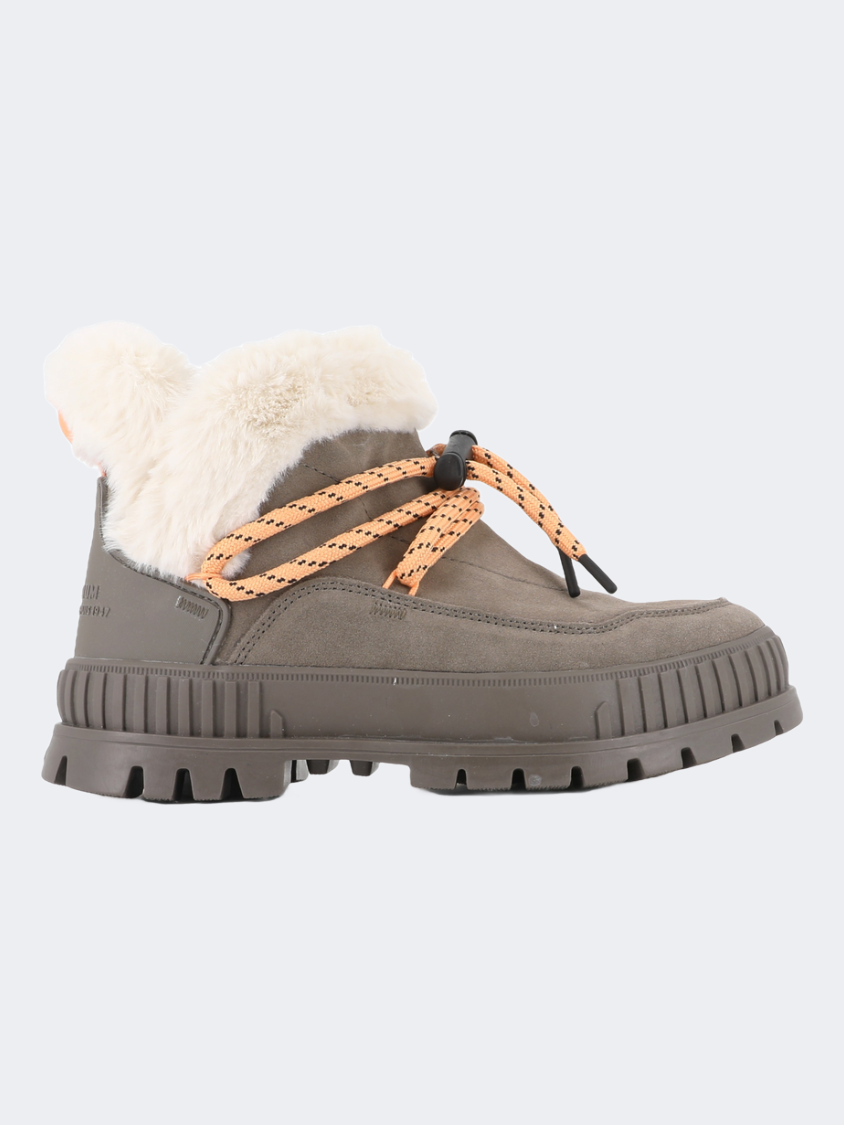 Palladium Pallashock Lo Hiver Women Lifestyle Shoes Rocks
