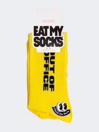 Eat My Socks Out Of Office Unisex Lifestyle Sock