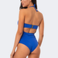 Blue Point One-Piece Women Beach Monokini Royal Blue