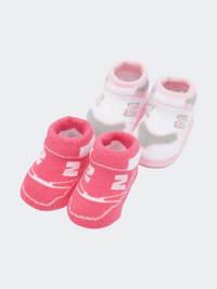 New Balance Classic 2 Pack Crib-Girls Lifestyle Shoes Lilac Sachet