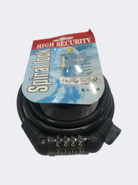 Ibexx Lock 8Mm*150Cm Unisex Biking Black