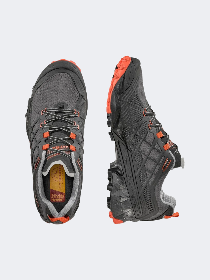 La Sportiva Akyra Ii Men Hiking Shoes Carbon/Cherry