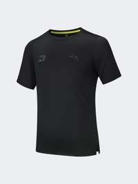 Anta Racing Challenge Men Running T-Shirt Black/Yellow