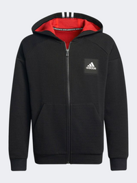 Adidas Gs-Boys Training Hoody Black/Vivid Red