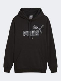 Puma Essentials Camo Men Lifestyle Hoody Black