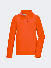 Killtec Ksw 248 Boys Skiing Fleece Dark Orange