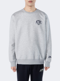 Anta Celebrate Like A Parisian Men Lifestyle Sweatshirt Heather Grey