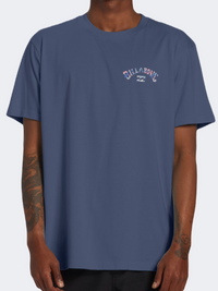 Billabong Arch Chill Men Lifestyle T-Shirt Slate Blue