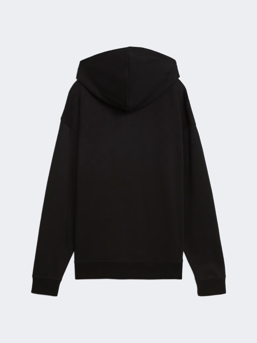 Puma Essentials Small Number 1 Logo Comfort Full Zip Women Lifestyle Hoody Black