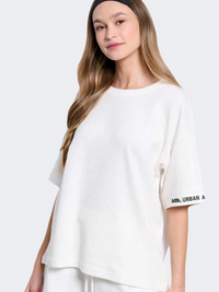 Bodytalk Loose Women Lifestyle Sweatshirt Off White