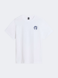 The North Face Basecamp Barista Relaxed Men Lifestyle T-Shirt White/Summit Navy