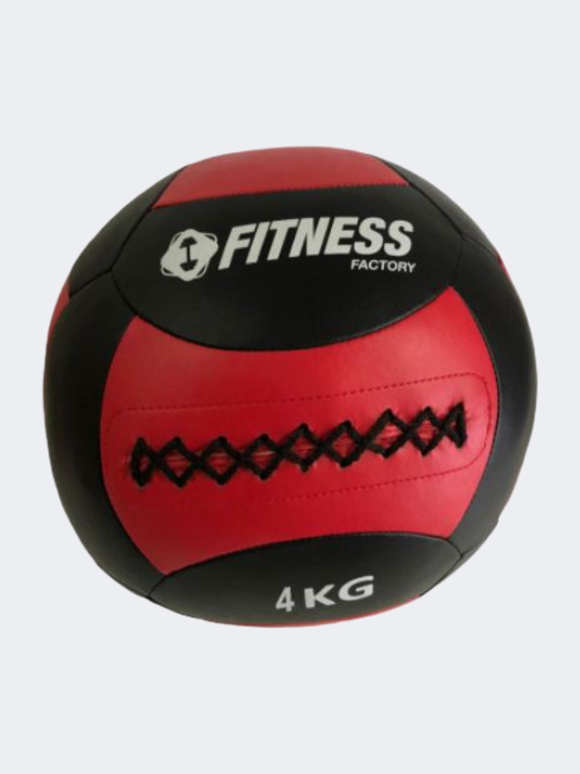 Fitness Factory Wall 4 Kg Unisex Ball Black/Red