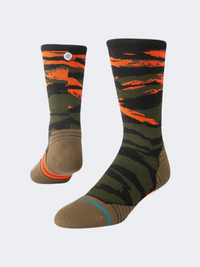 Stance Primal Light Crew Unisex Performance Sock Olive