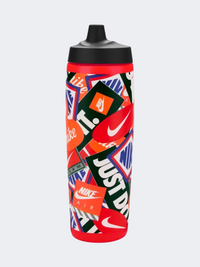 Nike Refuel Bottle 24 Oz Grap Unisex Training Bottle Crimson/Black