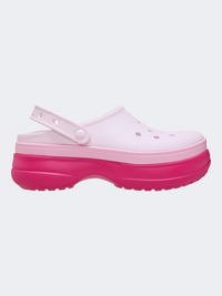 Crocs Classic Stacked Unisex Lifestyle Clog Dragon Fruit