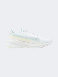 Erke Cushioning  Women Running Shoes White/Green