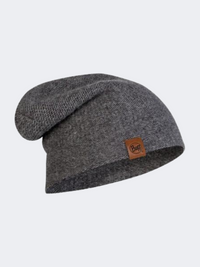 Buff Knitted Unisex Lifestyle Beanie Grey Pewter