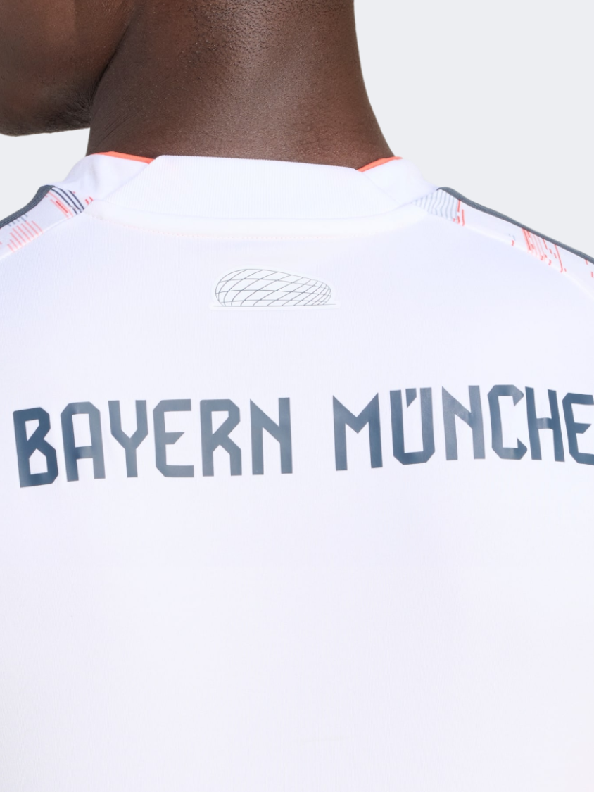 Adidas Fc Bayern 25/26 Away Jersey Men Football T-Shirt White