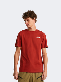 The North Face Vertical Regular Men Lifestyle T-Shirt Iron Clay