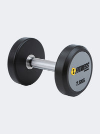 Irm-Fitness Factory Pvc Dumbbell With Logo Printing 7.5Kg Grey