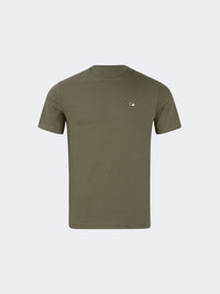 Top Ten Plain Men Lifestyle T-Shirt Olive
